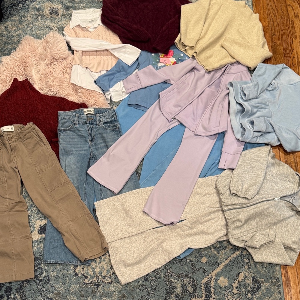 Abercrombie & Fitch sweatpants jackets shirts 7/8